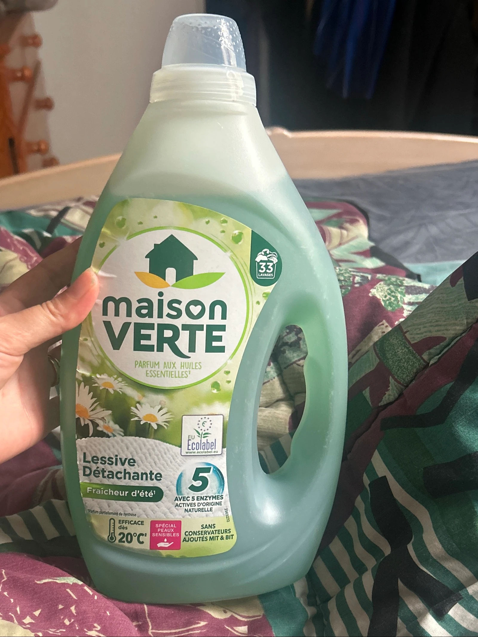 Lessive maison verte 